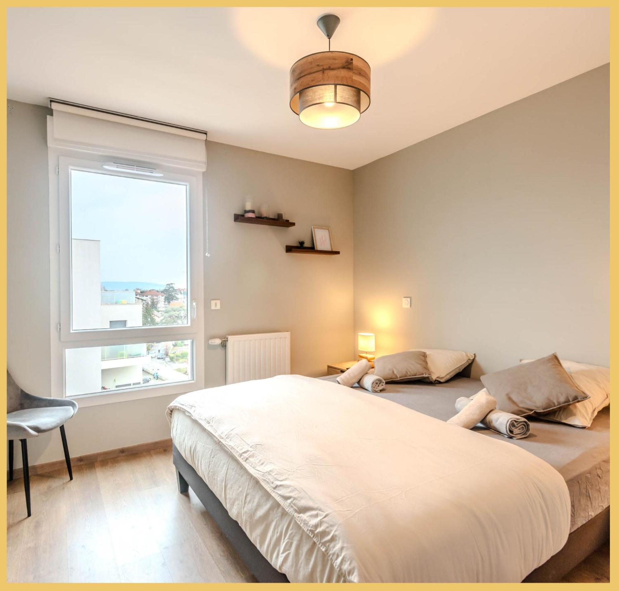 Appart T3 Moderne Ambilly Apartment Exterior photo